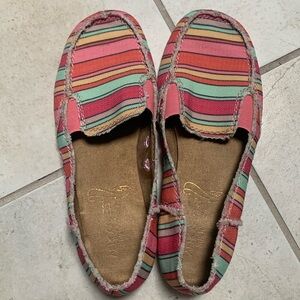 Aerosoles striped loafers woman’s size 9